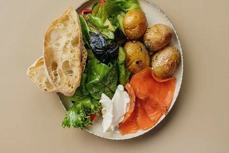 Комбо с лососем