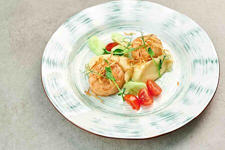 Котлета куриная с картофельным пюре