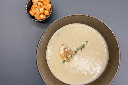 Грибной крем-суп