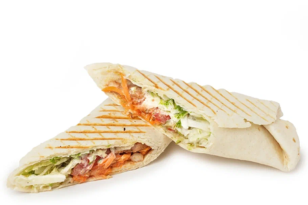 Мега шаурма с курицей