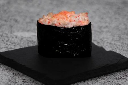 Запечённый острый с тигровой креветкой