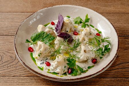 Мини-хинкали с курицей