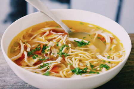 Суп-лапша с курицей