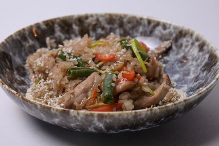 Рис со свининой