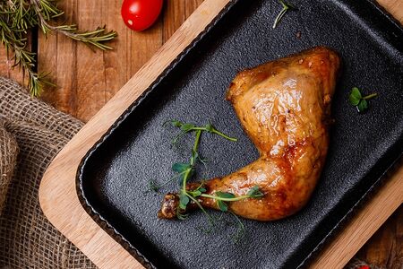 Окорочок жареный