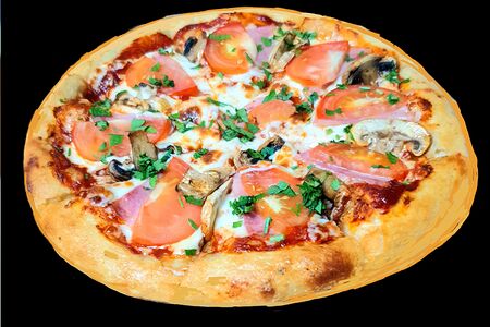 Пицца Ветчина с грибами