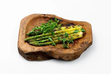 Спаржа гриль