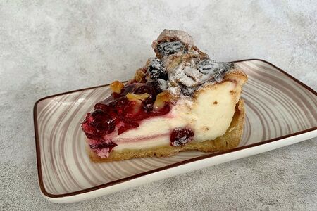 Пирог Сметанно/Вишневый