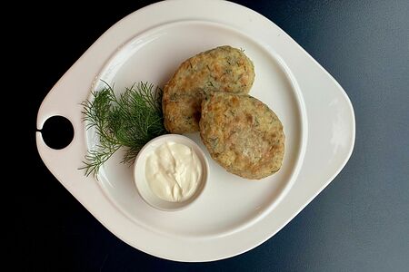 Котлеты картофельные с грибами