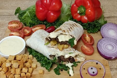 Цезарь Шаурма со свининой