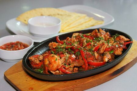 Фахитас с курицей