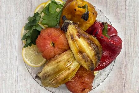 Овощи на углях