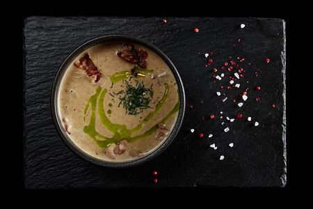 Крем-суп из белых грибов