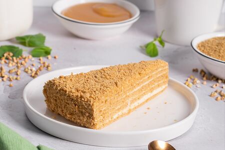 Медовик гречишный (пп пирожное)