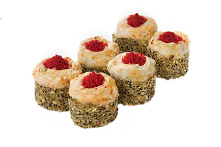 Запеченный с креветкой