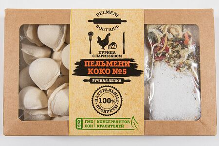 Замороженные пельмени курица-пармезан