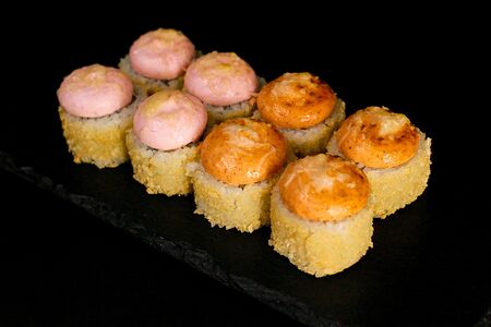 Запеченный краб-курица