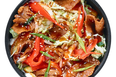 Китайский салат с говядиной (вынос)