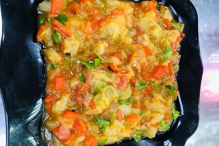 Овощи на мангале