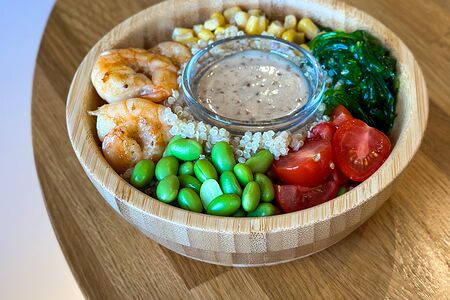 Поке с креветками