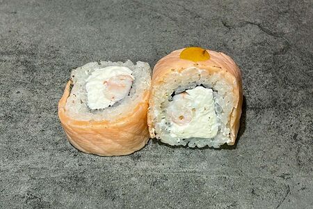 Филадельфия гриль с креветкой