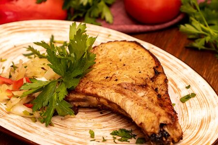 Шашлык из корейки свинины