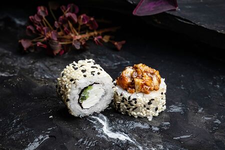 Тартар с угрем