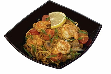 Вок Том Ям с креветками