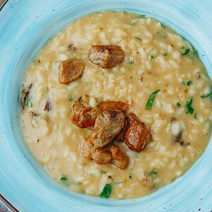 Ризотто с белыми грибами