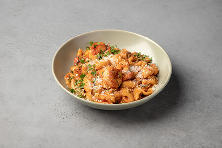 Паста с креветками