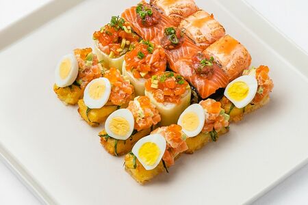 Сет с лососем