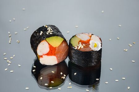 Без риса со снежным крабом