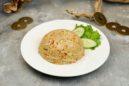 Чафан с морепродуктами