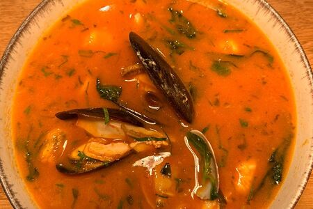 Суп из морепродуктов Качука