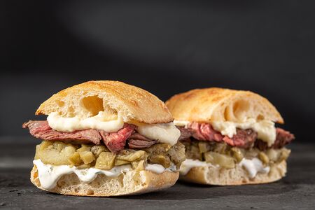 Раклет и печеный баклажан