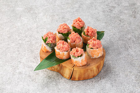 Фреш ролл с креветкой и тунцом