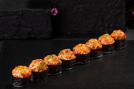 Лосось тартар