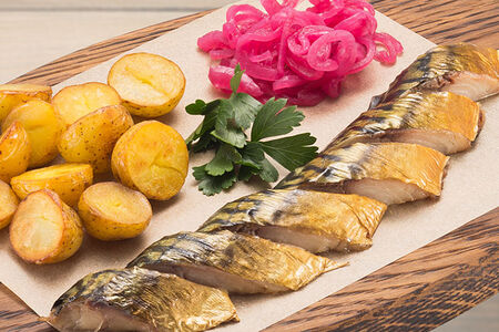 Копченая скумбрия