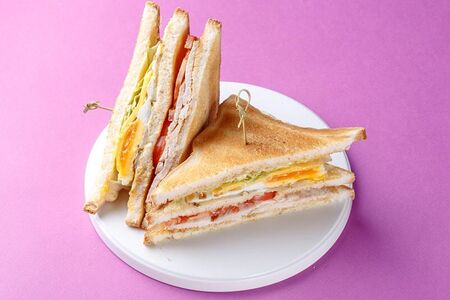 Клаб-сэндвич с курицей