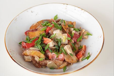 Куриное филе с соусом демиглас