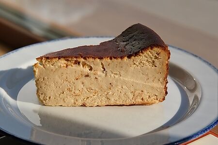 Чизкейк с вареной сгущенкой