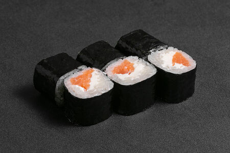 Мини-ролл сливочный с лососем