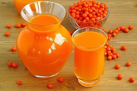 Морс облепиховый