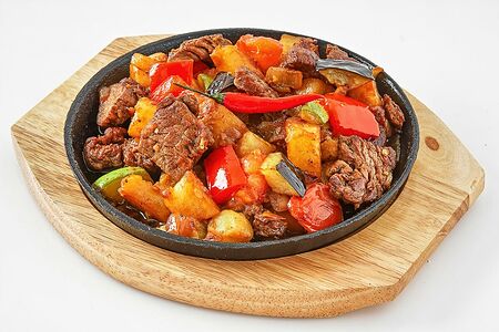 Шипящая сковорода