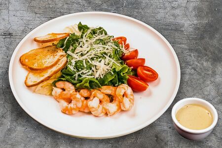 Цезарь с креветками