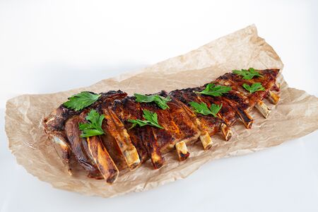 Ребра свиные барбекю