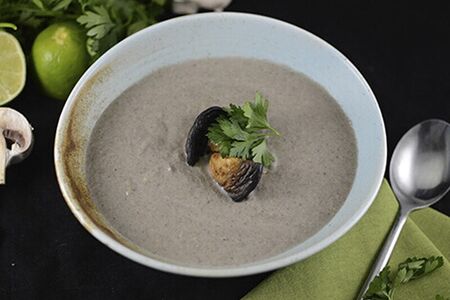 Суп-крем грибной