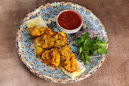 Шашлык из курицы