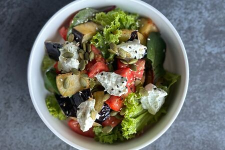 Салат с баклажанами