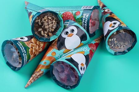 Рожок Кленовый сироп с грецким орехом